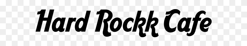 600x98 Free Font Of The Day Is Based On The Hard Rock Hard Rock Cafe, Gray, World Of Warcraft HD PNG Download