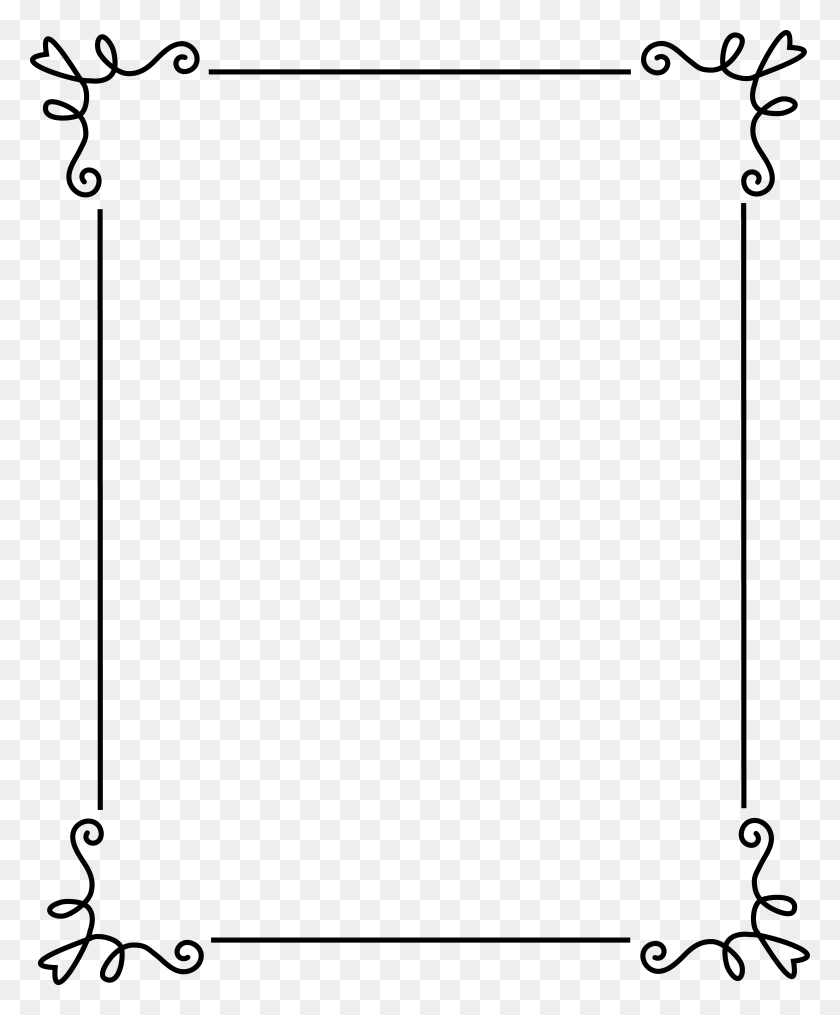 6340x7764 Free Frames, Gray, World Of Warcraft HD PNG Download