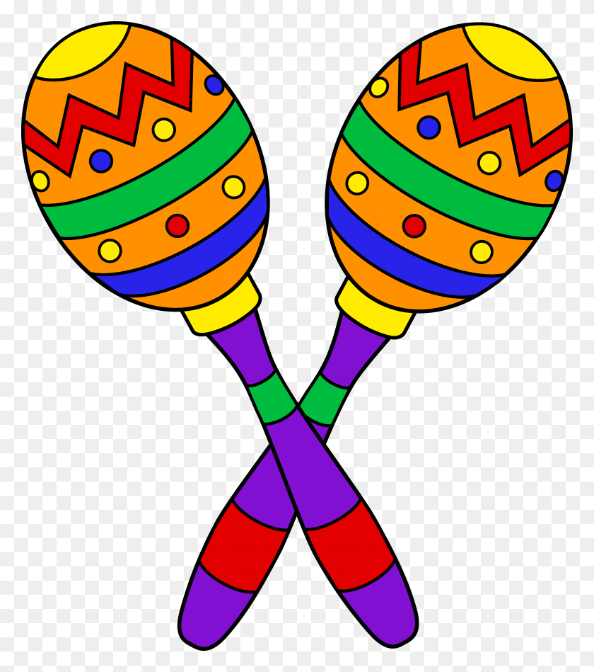 5910x6738 Free Free Mexican Clipart Free Clip Art Free Maracas Clipart, Maraca, Musical Instrument, Dynamite HD PNG Download