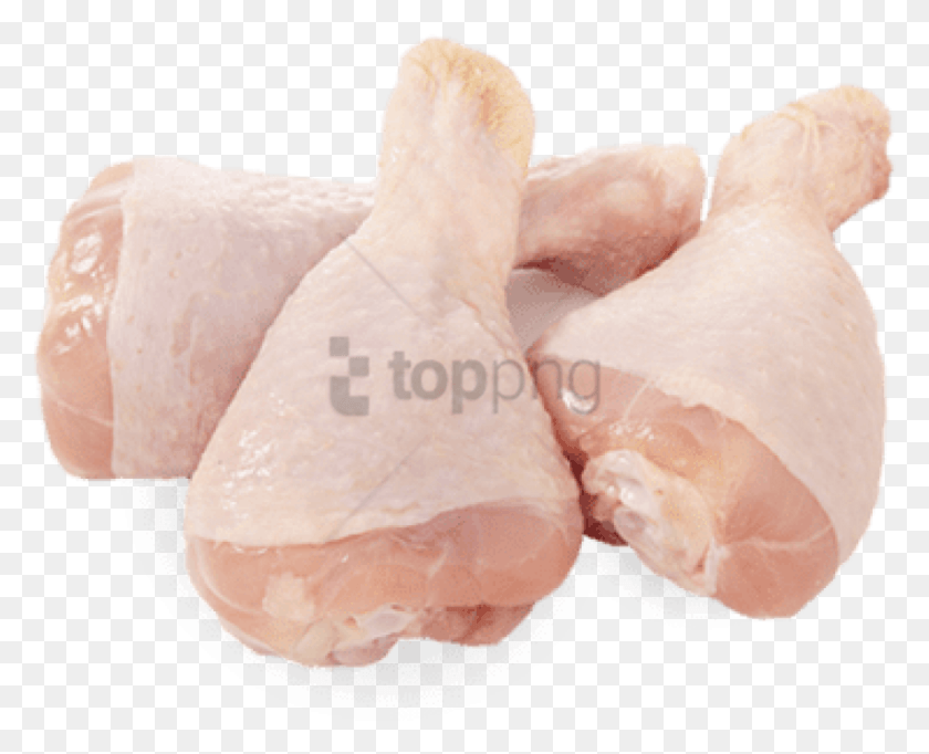 851x679 Png Изображение - Свежее Куриное Мясо И Прозрачные Куриные Бедра.