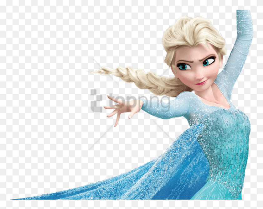 822x640 Free Frozen Images Background Elsa, Doll, Toy, Person HD PNG Download
