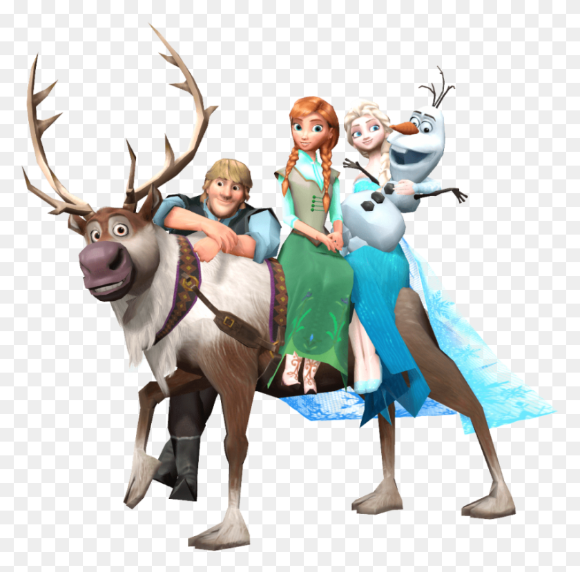 850x839 Free Frozen Wallpaper Elsa And Anna Frozen Wallpaper Elsa And Anna, Elk, Deer, Wildlife HD PNG Download