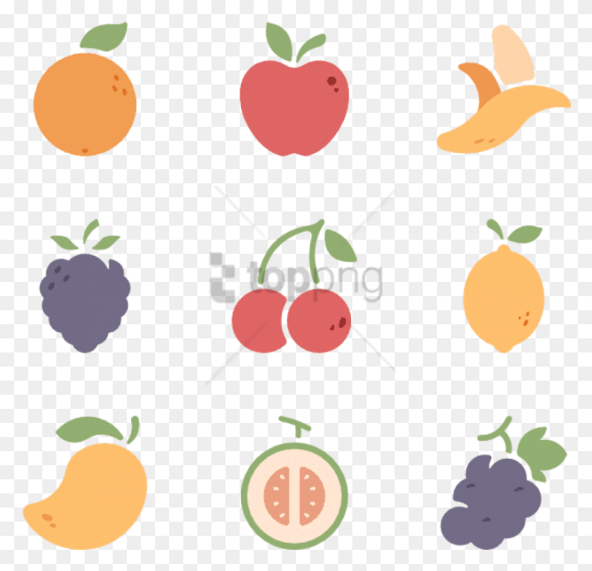 850x818 Free Fruit Icon Images Background Transparent Background Fruits Icon, Plant, Food, Produce HD PNG Download
