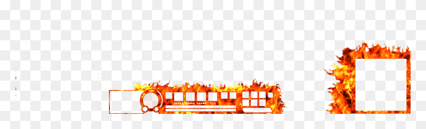 1193x300 Free Full By Overlay Free Fire, Festival, Crowd, Bonfire HD PNG Download