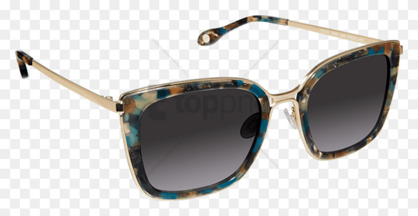 851x410 Descargar Png / Gafas De Sol Fysh Png