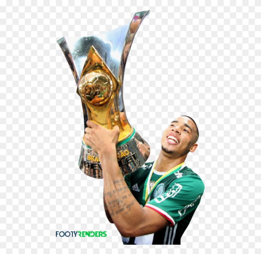 480x758 Descargar Png Gabriel Jesus Imágenes De Fondo De Arte, Persona, Humano, Trofeo Hd Png