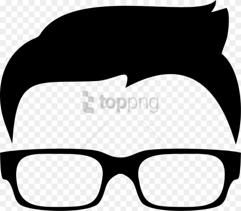 Free Glasses Frames With Glasses Frames Clip Art, Accessories, Stencil Transparent PNG