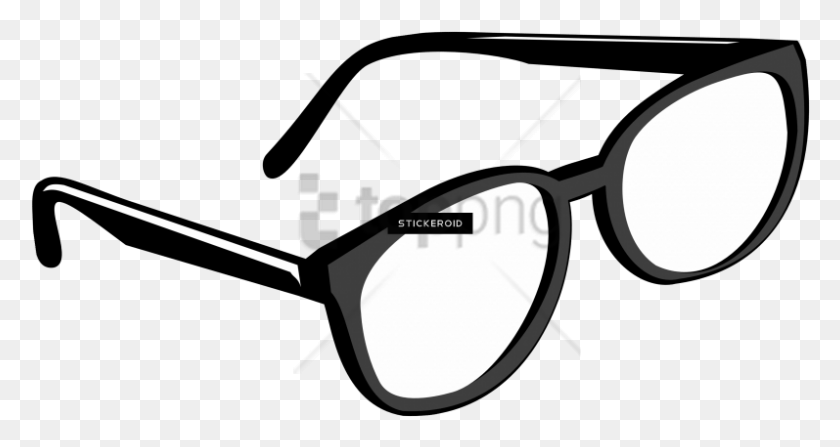 797x396 Free Glasses Images Background Line Art, Accessories, Accessory, Goggles HD PNG Download