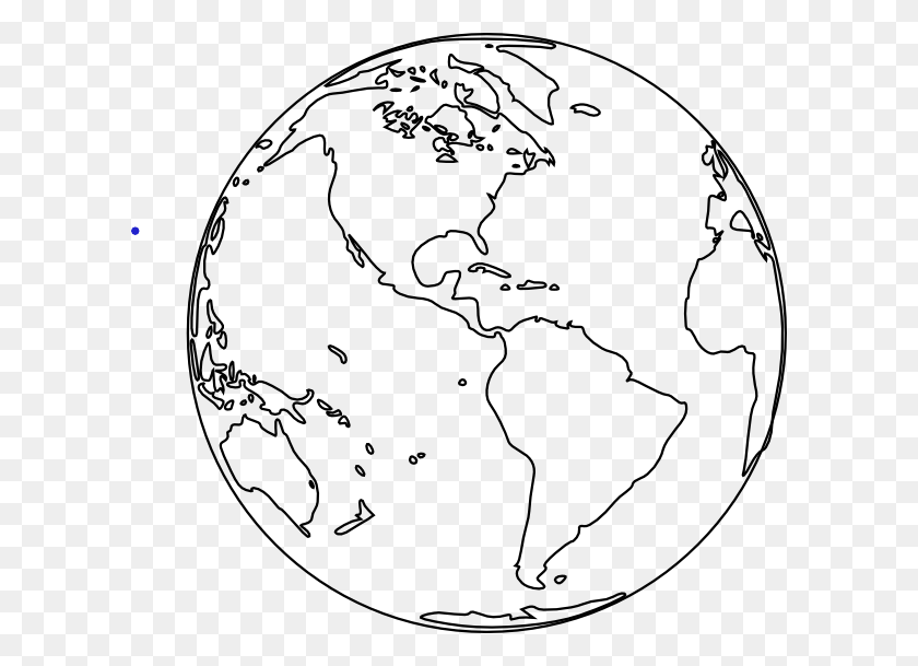 600x549 Free Globe Clipart Black And White Image 5 Clip Globe Black And White, Outer Space, Astronomy, Space HD PNG Download