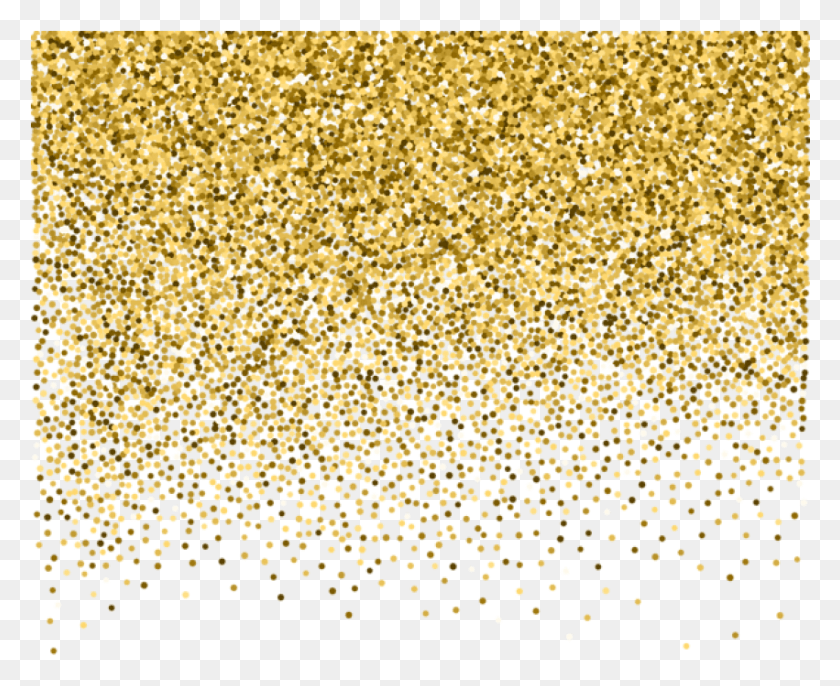 851x684 Free Gold Decoration Clipart Photo Gold Glitter No Background, Light, Glitter, Rug HD PNG Download