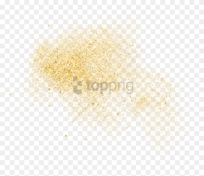 840x717 Free Gold Glitter Image With Transparent Sand, Light, Glitter, Plant HD PNG Download