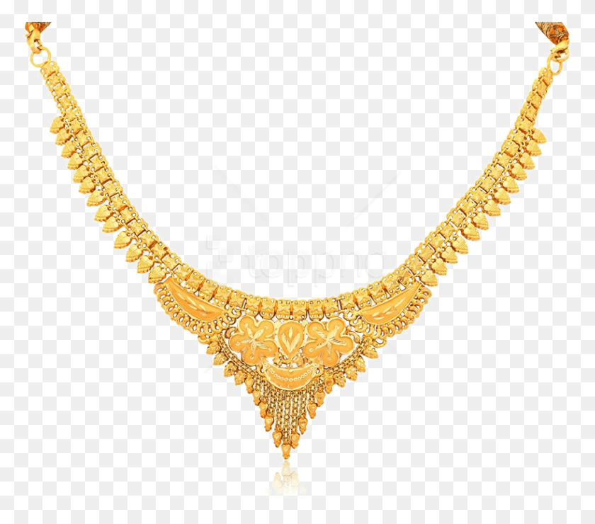 819x714 Free Gold Necklace Golden Necklace With Price, Jewelry, Accessories, Accessory HD PNG Download