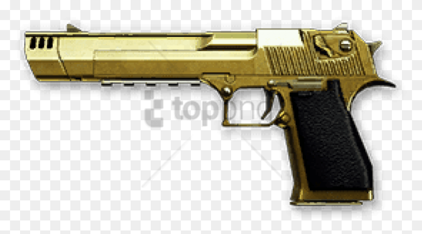 821x429 Free Gold Revolver Image With Transparent, Gun, Weapon, Weaponry HD PNG Download