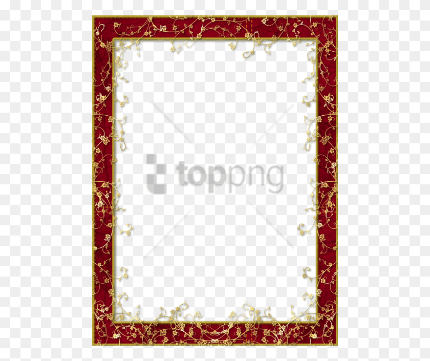 480x645 Free Gold Wedding Frames Image With Transparent Borders And Frames Maroon, Label, Text, Analog Clock HD PNG Download