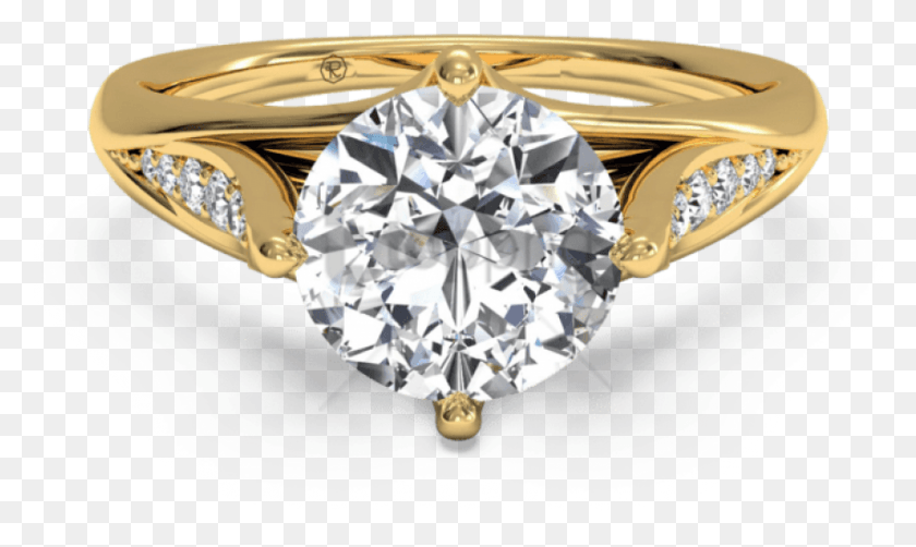 851x483 Free Gold Wedding Rings Image With Transparent Engagement Ring, Diamond, Gemstone, Jewelry HD PNG Download