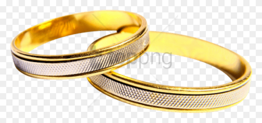 793x342 Free Gold Wedding Rings Image With Transparent Gold Wedding Ring, Jewelry, Accessories, Accessory HD PNG Download