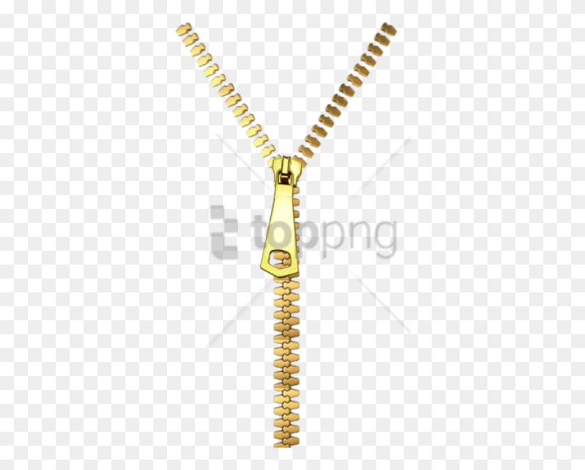 341x615 Free Gold Zipper Image With Transparent Gold Zipper, Sword, Blade, Weapon HD PNG Download