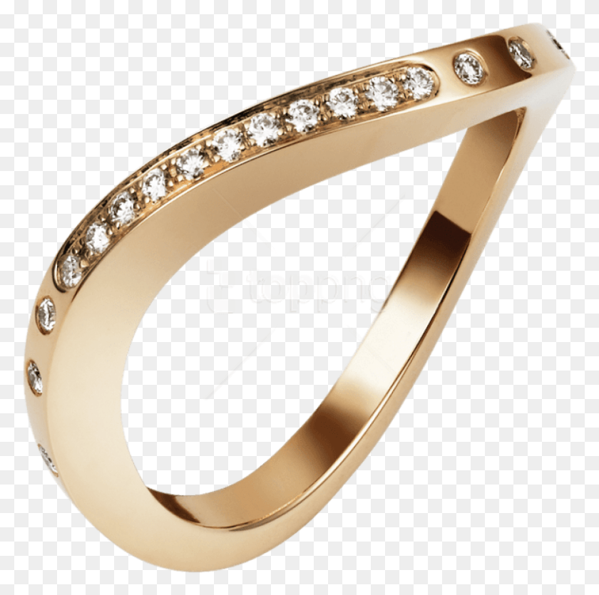 810x805 Free Golden Ring With Diamonds Clipart Ring, Jewelry, Accessories, Accessory HD PNG Download