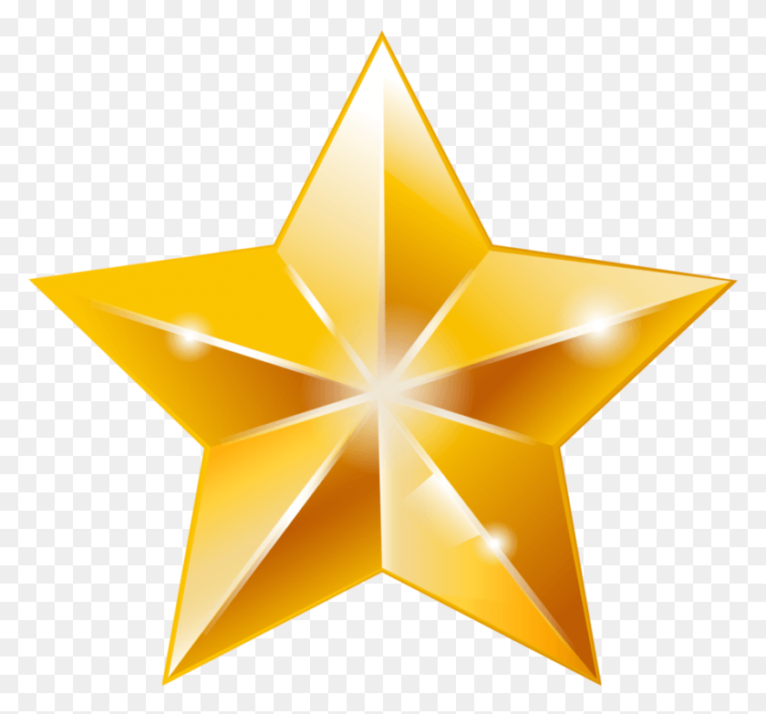 889x825 Free Golden Star Clipart Photo Golden Star Vector, Symbol, Star Symbol, Gold HD PNG Download