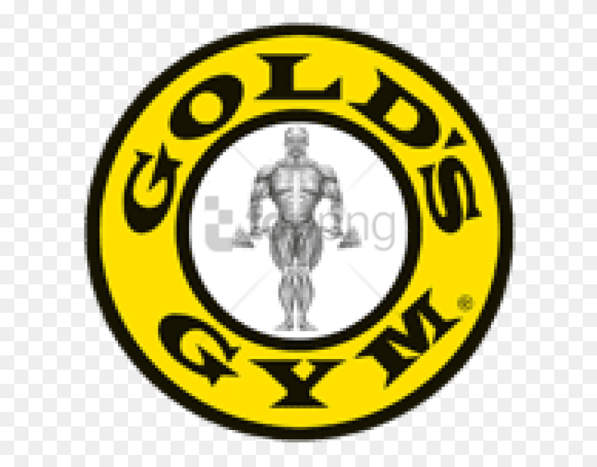 613x597 Free Golds Gym Logo Image With Transparent Golds Gym Logo, Symbol, Trademark, Emblem HD PNG Download