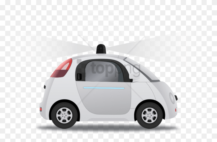 850x538 Free Google Autonomous Cars Image With Transparent Autonomous Car Transparent, Vehicle, Transportation, Automobile HD PNG Download