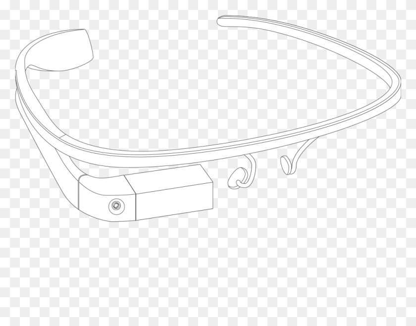 1025x786 Бесплатный Набор Значков Google Glass Google Glass Черный Фон, Солнцезащитные Очки, Аксессуары, Аксессуар Hd Png Скачать