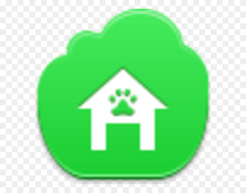 600x600 Free Green Cloud Doghouse Image Facebook, Первая Помощь, Символ Переработки, Символ Hd Png Скачать