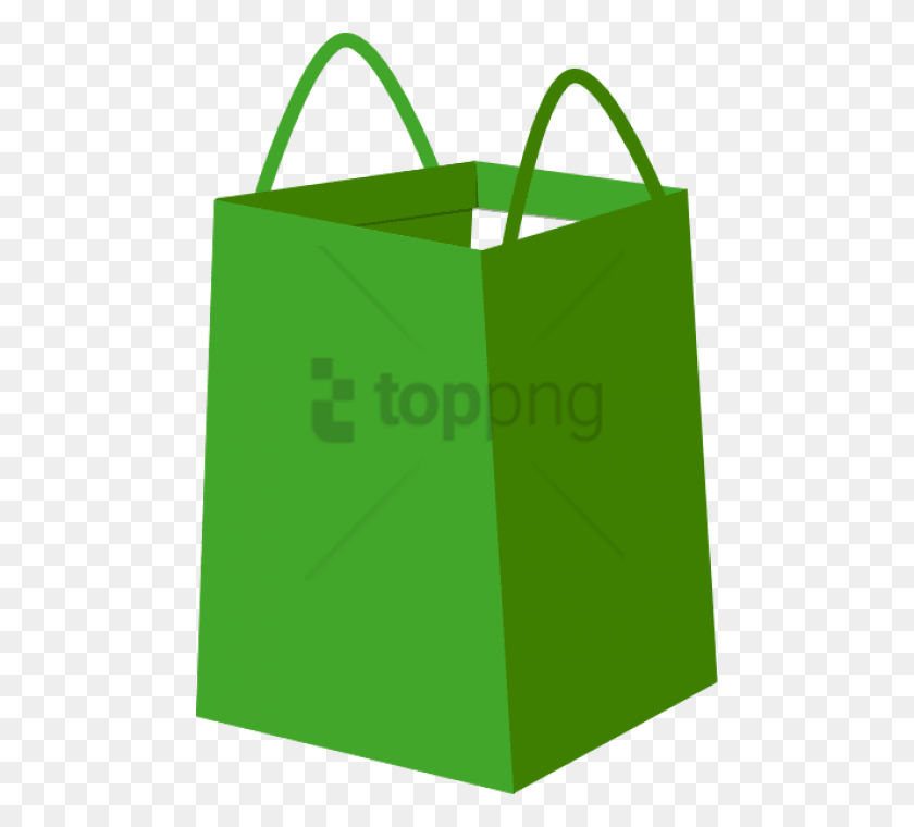 480x700 Free Green School Bag Image With Transparent Gift Bag Clip Art, Shopping Bag, Tote Bag HD PNG Download