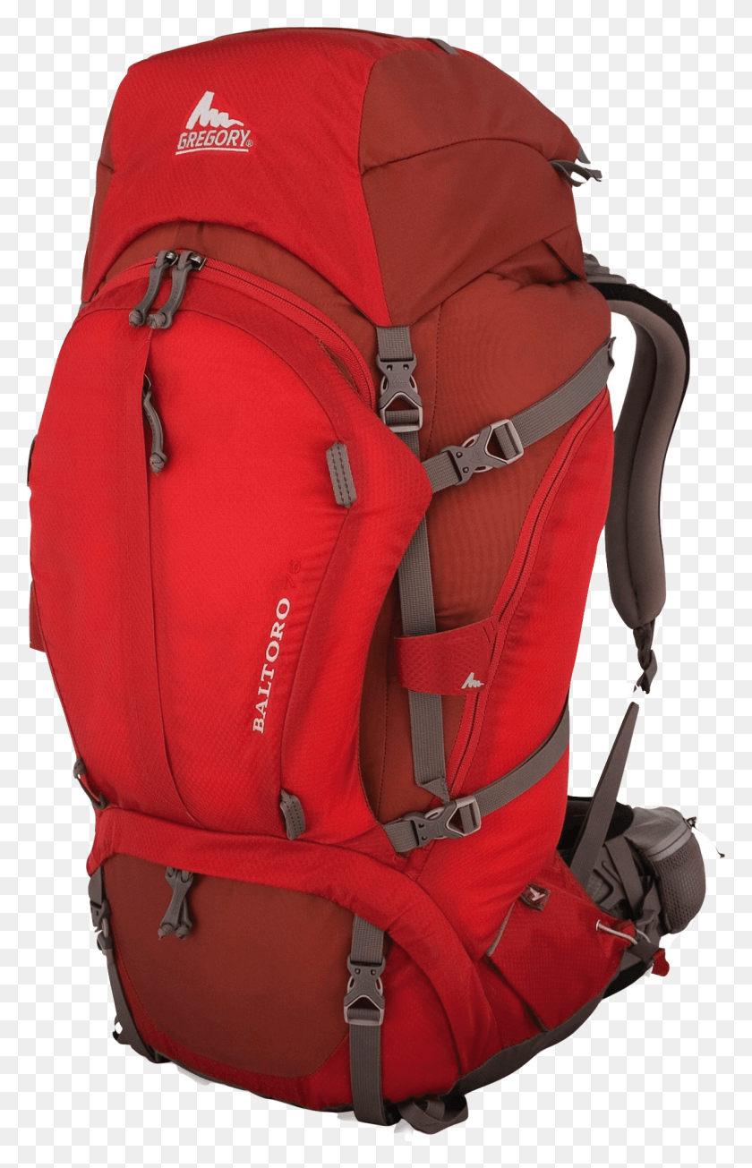 1241x1982 Free Gregory Baltoro Tourist Bag Camping Backpack HD PNG Download