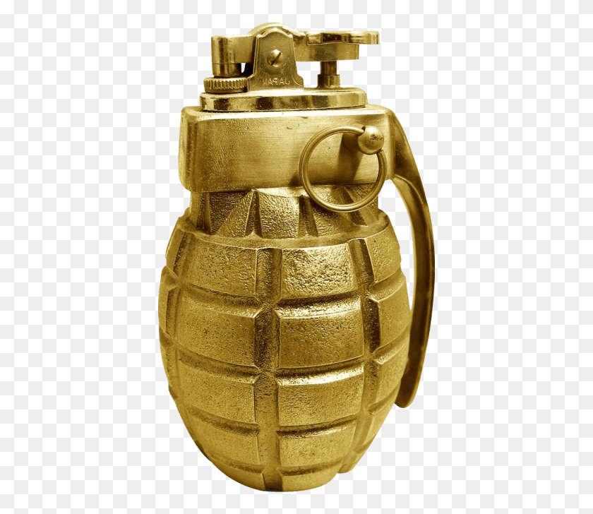 395x668 Free Grenade Images Background Brass, Bomb, Weapon, Weaponry HD PNG Download