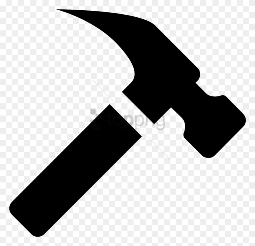 850x817 Free Hammer Icon Hammer Ico, Weapon, Weaponry, Tool HD PNG Download