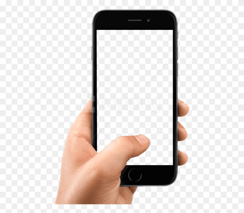 466x673 Free Hand Holding Smartphone Images Phone In Hand, Mobile Phone, Electronics, Cell Phone HD PNG Download