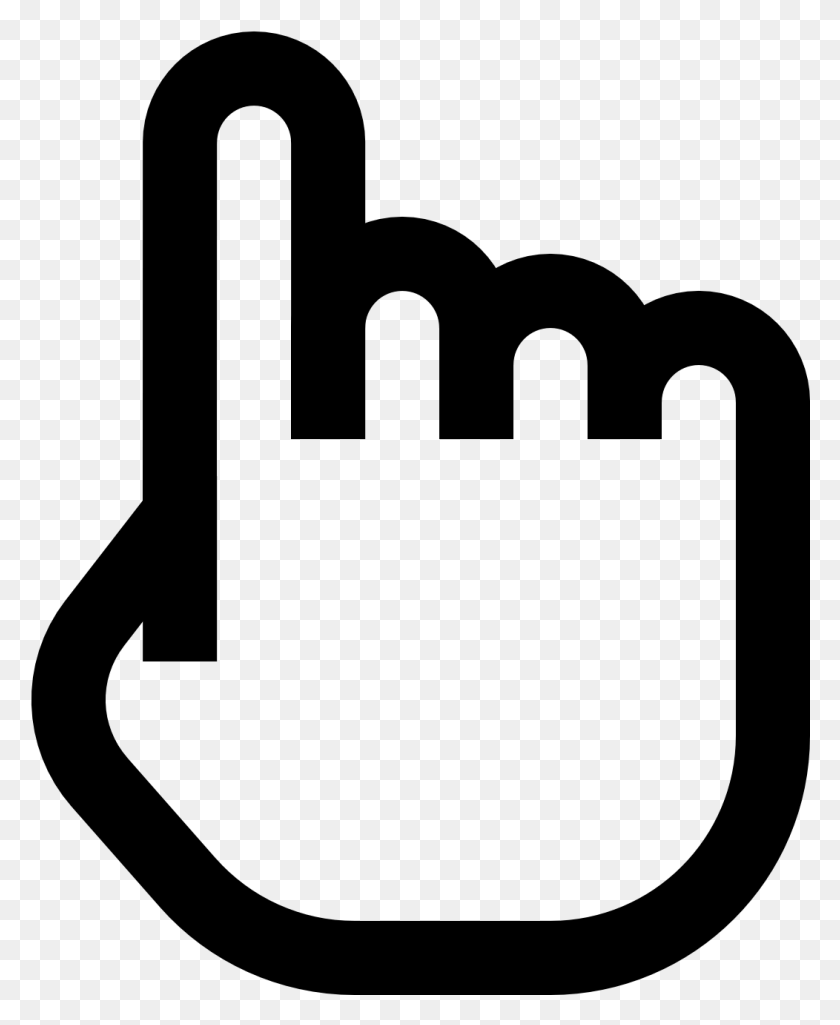 1052x1302 Free Hand Pointing Finger Tab Finger Icon, Gray, World Of Warcraft HD PNG Download