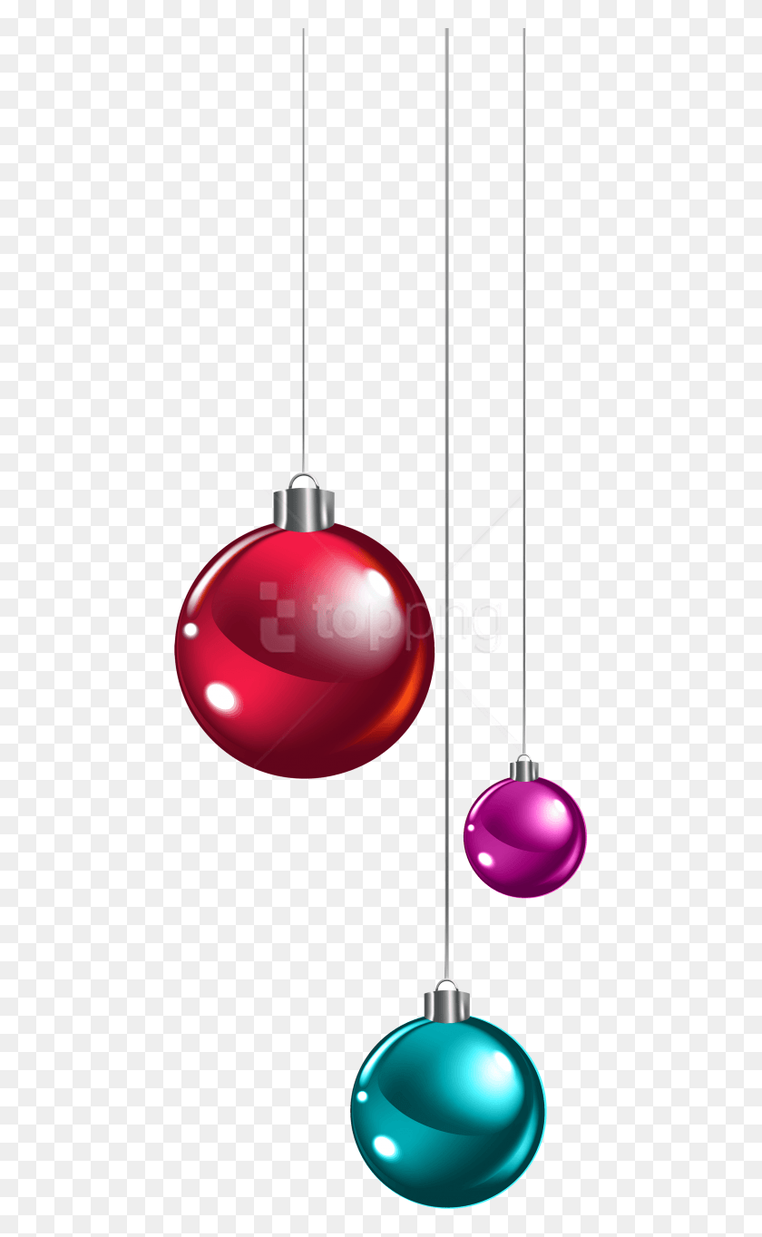 457x1304 Free Hanging Christmas Balls Images Transparent Christmas Balls Decor, Lamp, Sphere, Ornament HD PNG Download