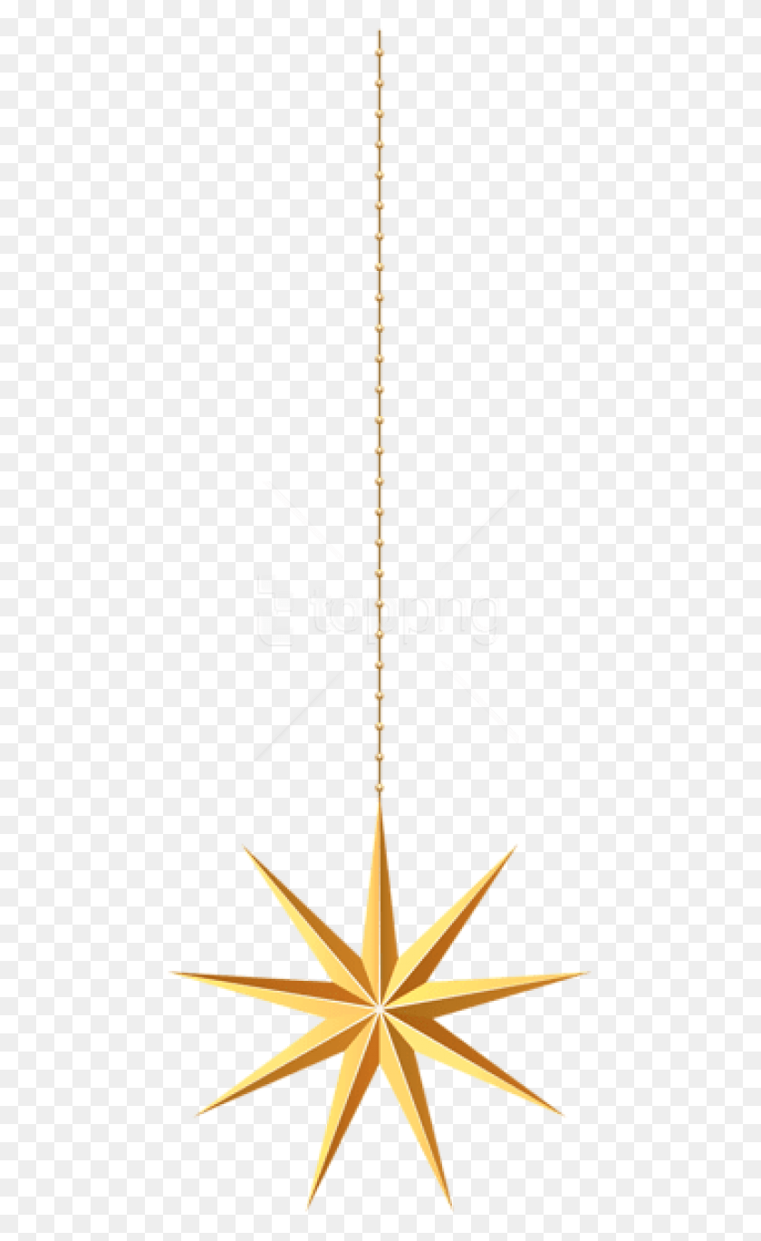 471x1309 Free Hanging Star Ornament Chain, Utility Pole, Antenna, Electrical Device HD PNG Download