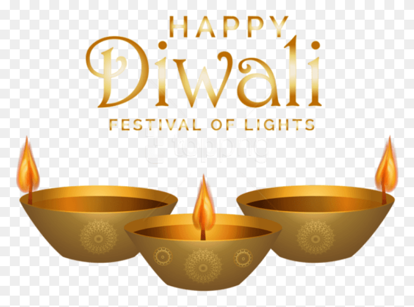 834x602 Free Happy Diwali Clipart Photo Happy Diwali Logo, Bowl, Soup Bowl, Text HD PNG Download
