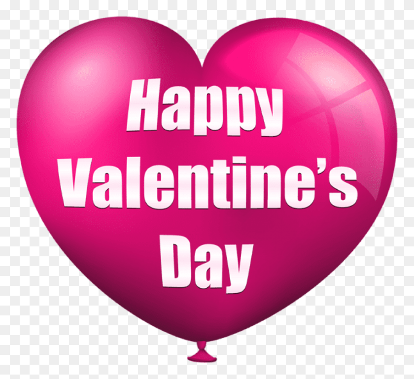 850x773 Free Happy Valentine39s Balloon Pink Indian Akshay Urja Day, Ball, Heart HD PNG Download