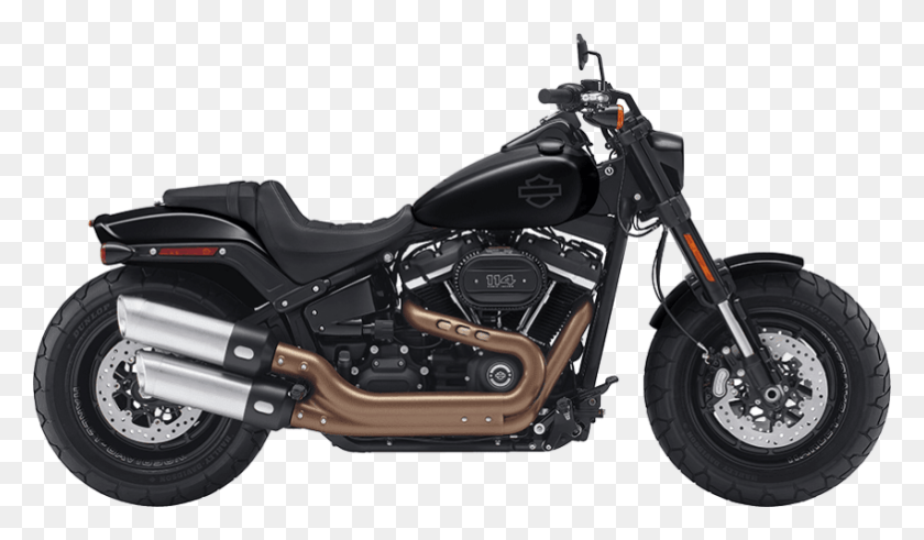 850x470 Бесплатные Изображения Мотоциклов Harley Davidson 2018 Harley Davidson Fat Bob, Автомобиль, Транспорт, Колесо Hd Png Скачать