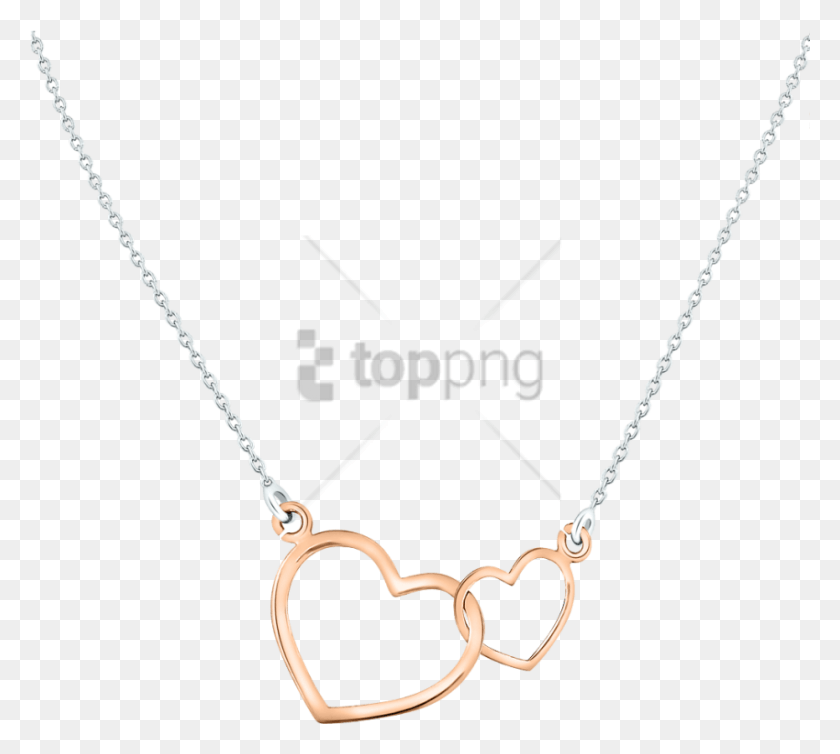 850x757 Free Heart Necklace Image With Transparent Necklace Transparent, Pendant, Jewelry, Accessories HD PNG Download