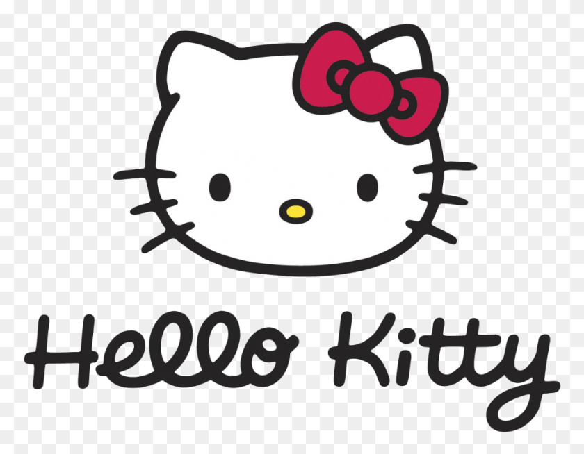 776x594 Descargar Png Logotipo De Hello Kitty Hello Kitty Un Gato, Texto, Pastel De Cumpleaños, Pastel Hd Png