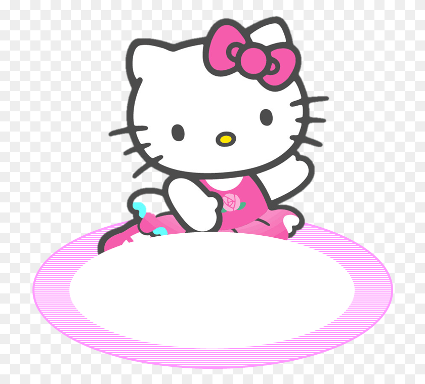 714x699 Бесплатные Идеи Для Вечеринки Hello Kitty Прозрачный Привет Китти, Игрушка, Торт Ко Дню Рождения, Торт Png Скачать