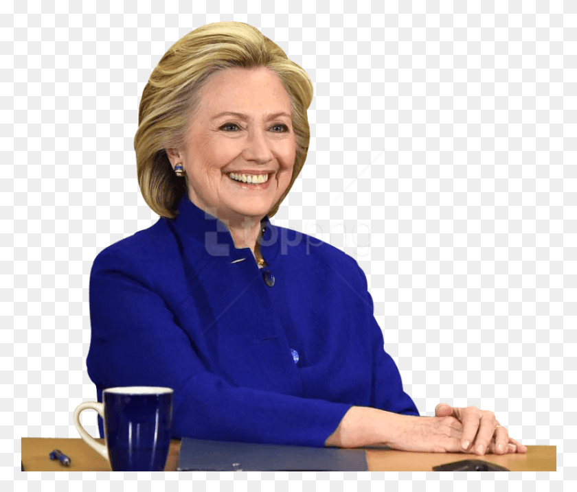 851x717 Free Hillary Clinton Images Transparent Hillary Clinton White Background, Person, Human, Coffee Cup HD PNG Download