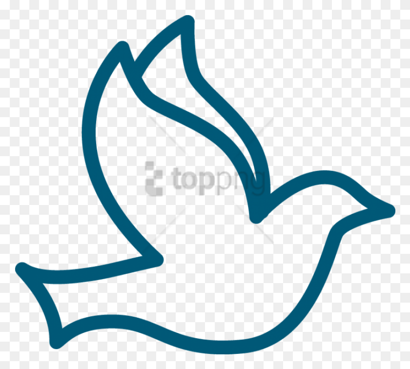 850x759 Free Holy Spirit Icon Holy Spirit Dove Icon, Label, Text, Symbol HD PNG Download