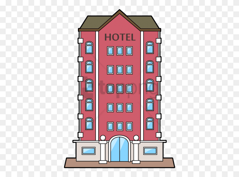 394x560 Free Hotel Image With Transparent Background Hotel Clipart, Condo, Housing, Building HD PNG Download