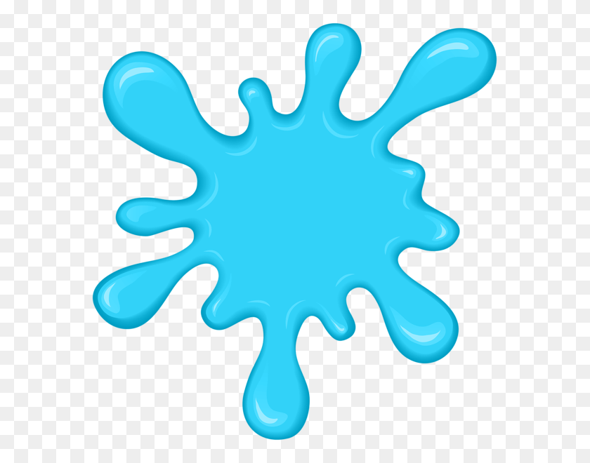 Free Huge Freebie For Image Blue Paint Splatter Clip Art, Snowflake HD PNG Download
