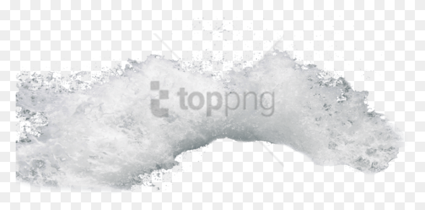 850x387 Free Iceberg Images Background Snow, Foam, Sugar, Food HD PNG Download