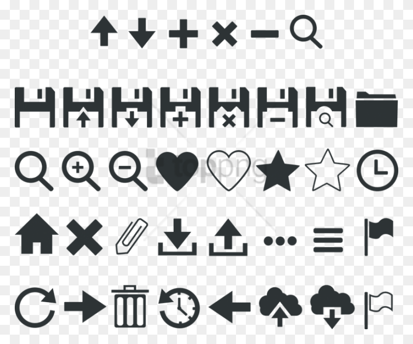 850x697 Free Icon Pack Package Icons To Save Floppy, Text, Alphabet, Symbol HD PNG Download