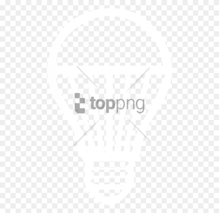 480x757 Free Icono Image With Transparent Background Icono De Bombillo Blanco, Text, Handwriting, Bird HD PNG Download