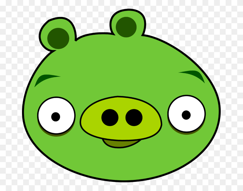 687x600 Free Icons Angry Birds Pig, Green, Giant Panda, Bear HD PNG Download