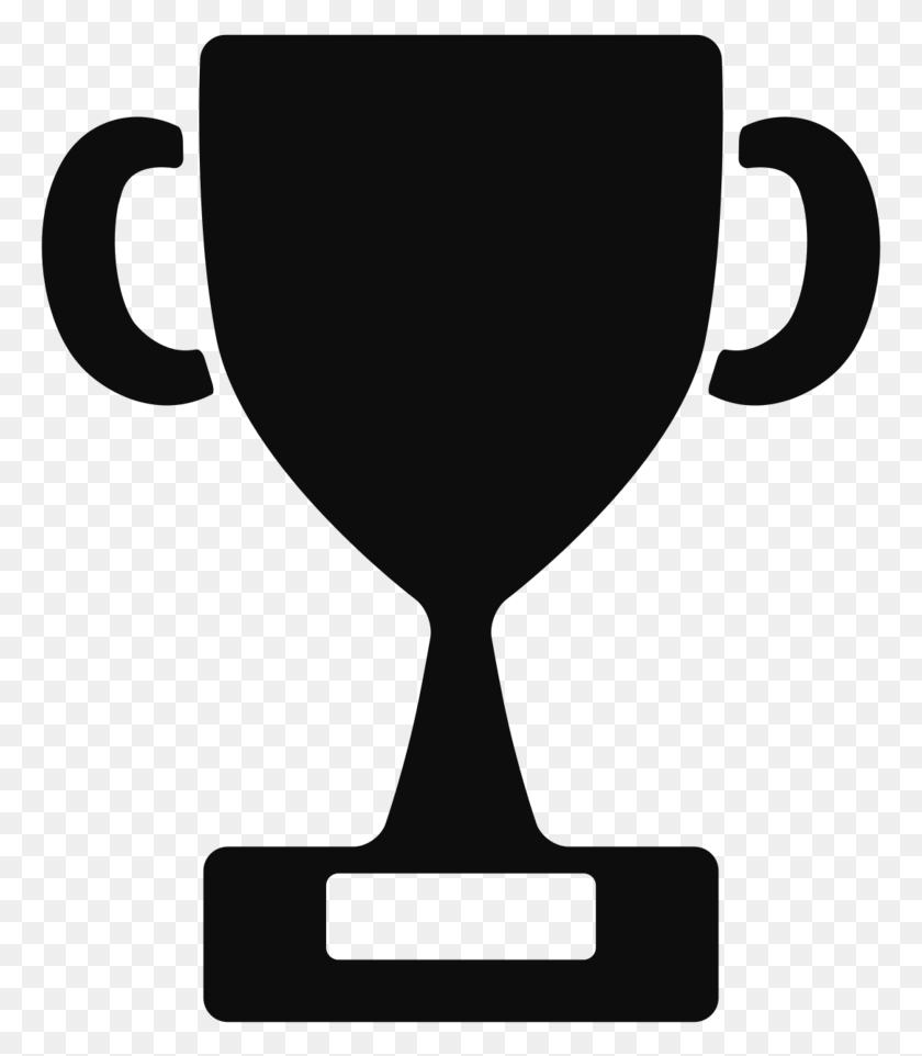 767x902 Free Icons Black Award Icon, Trophy, Glass, Goblet HD PNG Download